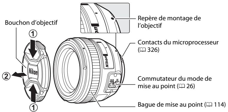 NIKON D5 - Fixation d'un objectif - 1