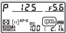 NIKON D5 - Icônes des cartes mémoire - 1