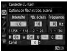 NIKON D5 - :modifiez les réglages du flash. - 3