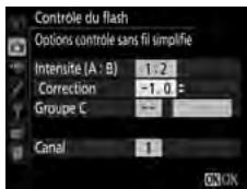 NIKON D5 - : modifiez les réglages du flash. - 2