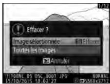 NIKON D5 - Supprimez la photo. - 2
