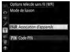 NIKON D5 - :choisissez un mode de liaison. - 1