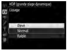 NIKON D5 - Choisissez le degré de lissage. - 2