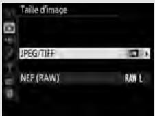 NIKON D5 - Menu Tailledimage - 1