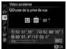 NIKON D5 - Paramétrez les réglages de la video accélérée. - 4