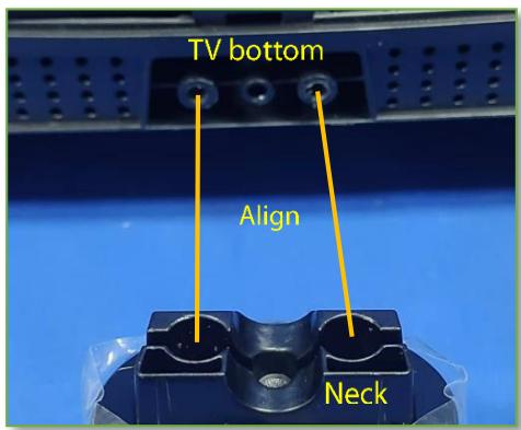 JVC LT-24FD120 - Attaching the Stand - 1