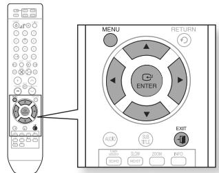 SAMSUNG HT A 100WT - Utilisation du menu du disque - 1