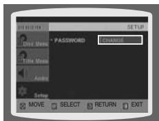 SAMSUNG HT A 100WT - Configuration du MOT de PASSE - 2