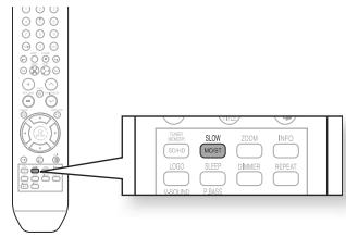 SAMSUNG HT A 100WT - Appuyez sur la touche SLOW. - 3
