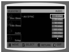 SAMSUNG HT A 100WT - Parametrage AV SYNC - 2