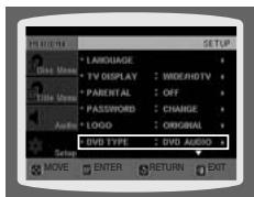 SAMSUNG HT A 100WT - Mode lecture de DISQUE AUDIO DVD - 1