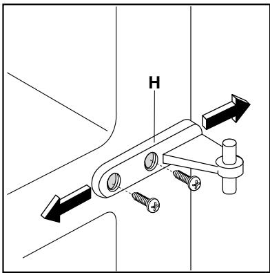 ELECTROLUX ARD 34351 K - Réversibilité des portes - 3