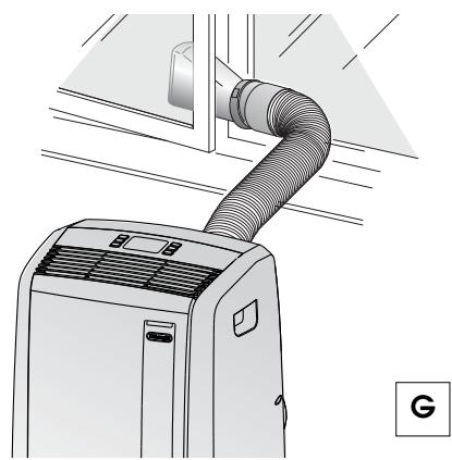 DELONGHI PAC AN112 SILENT - Fenêtre à deux battants - 2