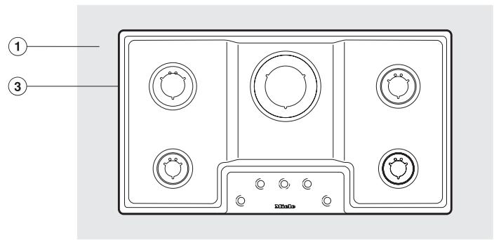 MIELE KM 2256 G INOX - Encastrement dans un plan de travail en inox - 3