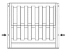 ARTEVINO ATP1T150NPDC - Configuration d'une clayette en version stockage : - 2