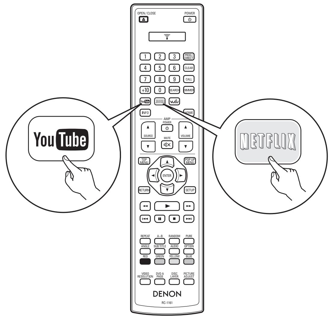 DENON DBT3313UD - Lecture de contenu Internet - 2