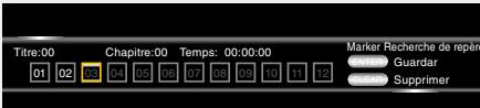 DENON DBT3313UD - Mémorisation des points que vous souhaitez relire (Repère) - 3