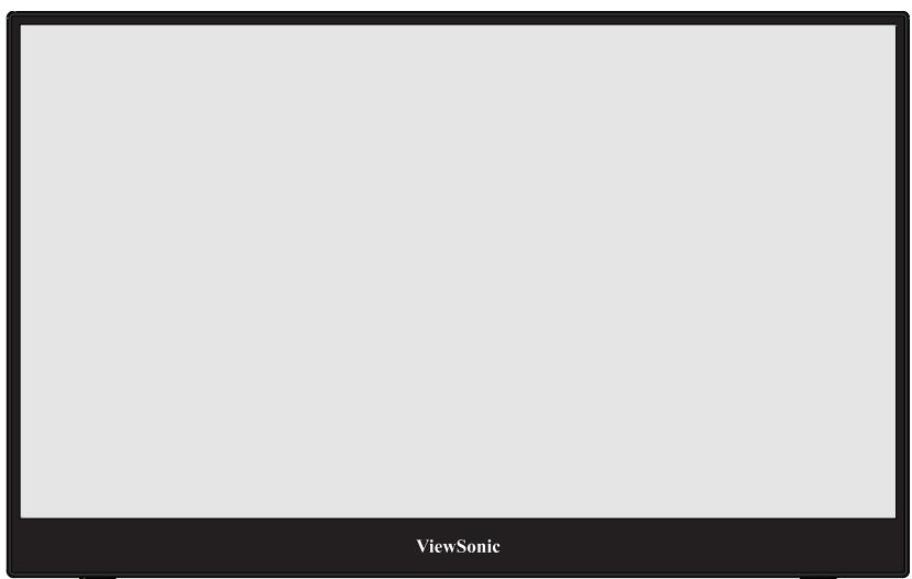 VIEWSONIC VG1655 - Vue avant et latérale gauche - 2