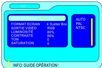 PEEKTON PK 1656 TNT - Configuration système - 3