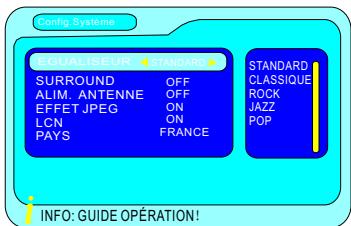 PEEKTON PK 1656 TNT - Configuration système - 4