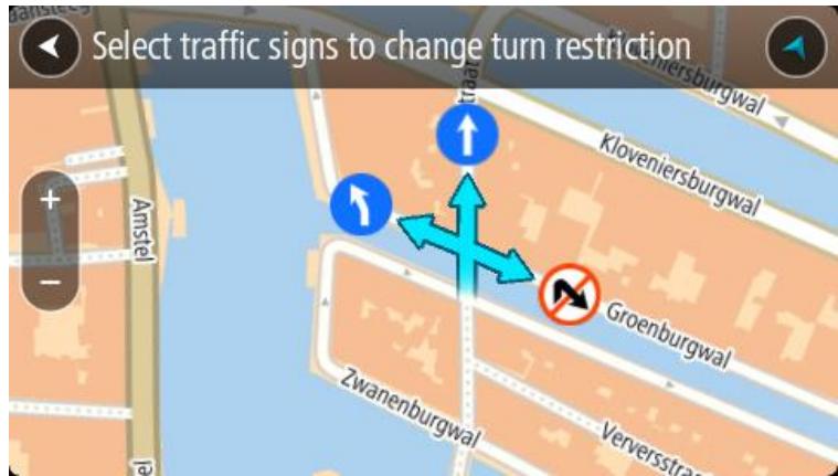 TOMTOM GO Classic 5 2eGen - Restriction de direction - 1