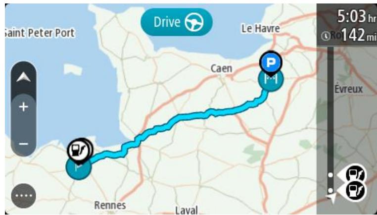 TOMTOM GO Classic 5 2eGen - Naviguer à l'aide d'un parcours - 1