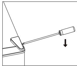 DARRY WINIAREFRIGERATEUR-CONGELATEURWRD-H270WB - Inversion du sens d'ouverture des portes - 1