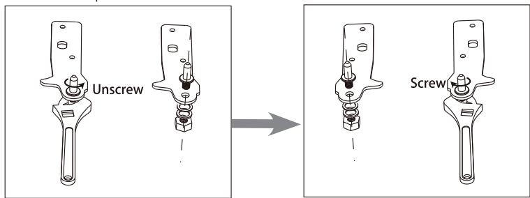 DARRY WINIAREFRIGERATEUR-CONGELATEURWRD-H270WB - Inversion du sens d'ouverture des portes - 8