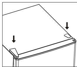 DARRY WINIAREFRIGERATEUR-CONGELATEURWRD-H270WB - Inversion du sens d'ouverture des portes - 13