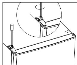 DARRY WINIAREFRIGERATEUR-CONGELATEURWRD-H270WB - Inversion du sens d'ouverture des portes - 12