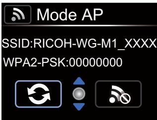 RICOH WG-M1 - Méthode de réglage pour la connexion entre laamera et le smart device : - 1