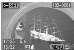 CANON EOS 208 - Sélectionnez [Protégier]. - 1