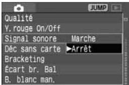CANON EOS 208 - Selectionnez un élément de menu. - 1