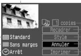 CANON EOS 208 - Ecran des paramètres - 1