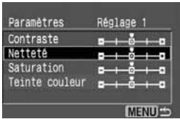 CANON EOS 208 - Sélectionnez le numéro du réglage. - 1