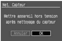 CANON EOS 208 - Sélectionnez [Net. Capteur]. - 1