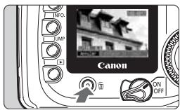 CANON EOS 208 - Affichez le menu d'effacement. - 1