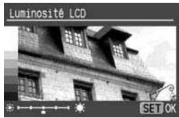 CANON EOS 208 - Sélectionnez [Luminosité LCD]. - 1