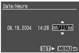 CANON EOS 208 - Réglez la date et l'heure. - 1