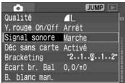 CANON EOS 208 - Affichez le menu. - 1