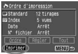 CANON EOS 208 - Sélectionnez [Ordre d'impression]. - 1
