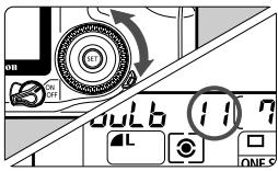 CANON EOS 208 - Régléz la vitesse d'obturation sur « buLb » - 1