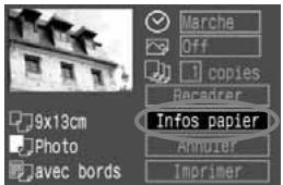 CANON EOS 208 - Ecran des paramètres - 2