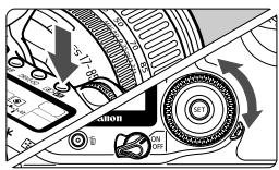 CANON EOS 208 - Utilisation de la molette < © > - 1