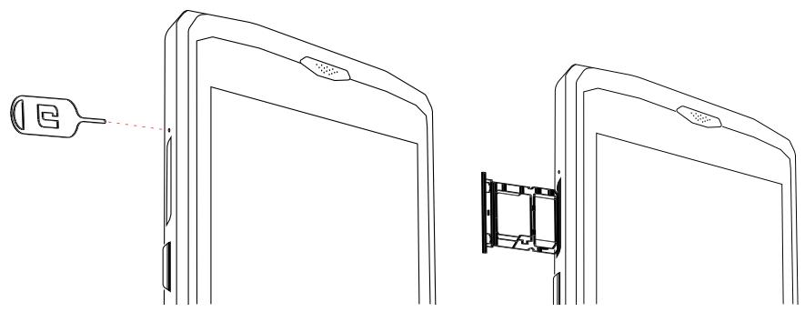 CROSSCALL Core-X3S - INSTALLATION DE LA CARTE SIM - 1