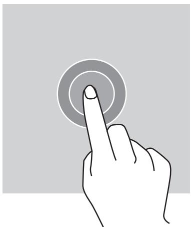 CROSSCALL Core-X3S - Gestes sur l'écran tactile - 1