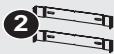 ARTHUR MARTIN AFC 6001 N - Accessoires fournis avec la hotte - 1