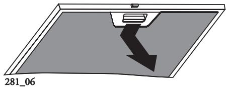 ARTHUR MARTIN AFC 6001 N - Pour retirer le filtré à charbon actif - 1