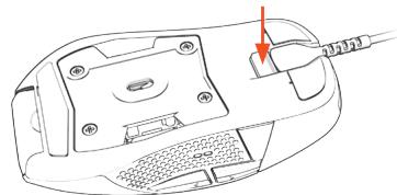 STEELSERIES RIVAL710 - REMOVING CABLE - 1