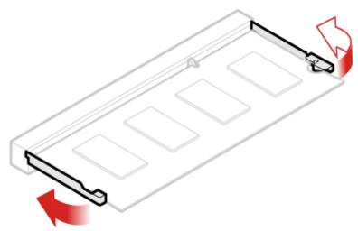 LENOVO M625Q - Remplacement du module de mémoire - 1
